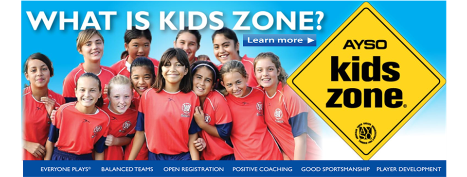 AYSO KID ZONE