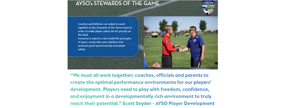 AYSO Stewards of the Game